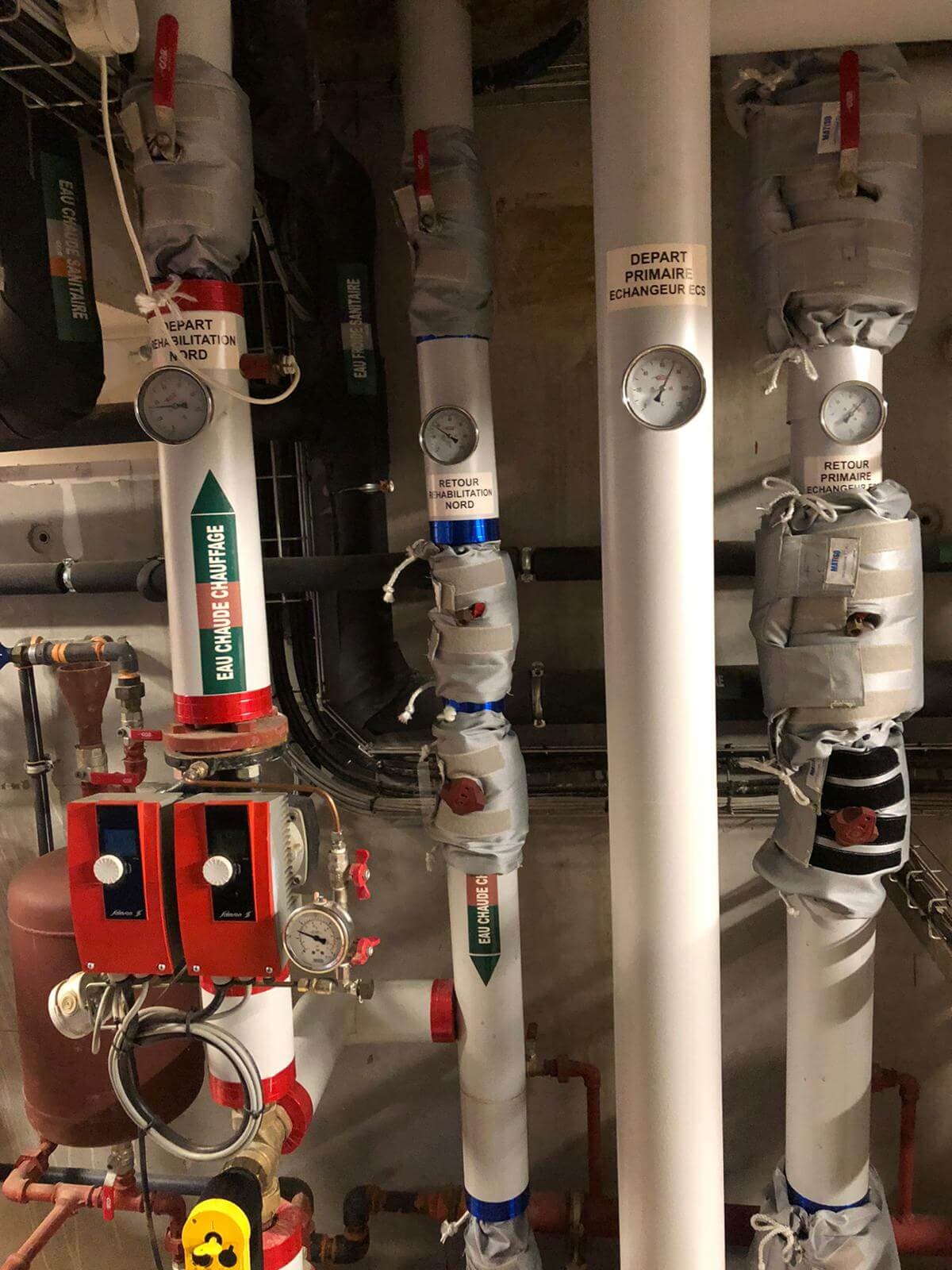 Audit énergétique des réseaux thermiques avec caméra thermique